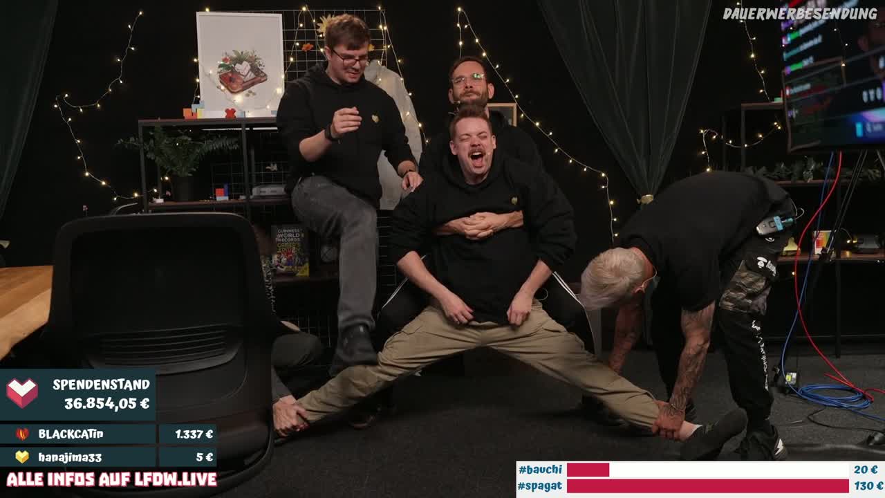 Olli in Wehen und Paul die Hebamme